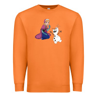 Carrot olaf and  elsa Premium Sweatshirt - linhVisuals