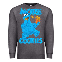 Charcoal Heather more cookies classic shirt Premium Sweatshirt - linhVisuals