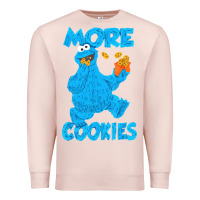 Pale Pink more cookies classic shirt Premium Sweatshirt - linhVisuals