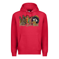 Cardinal peace love pool Premium Hoodie - RacoonDesign