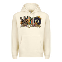 Sandshell peace love pool Premium Hoodie - RacoonDesign