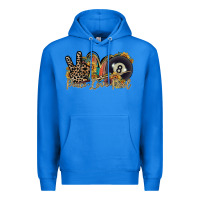 True Royal peace love pool Premium Hoodie - RacoonDesign