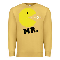 Antique Gold Mr Pacman Premium Sweatshirt - linhVisuals