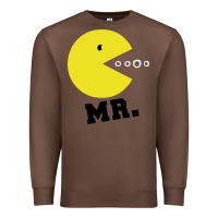 Chestnut Mr Pacman Premium Sweatshirt - linhVisuals