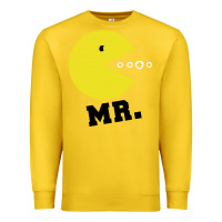 Lemon Mr Pacman Premium Sweatshirt - linhVisuals