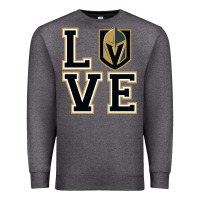 Charcoal Heather the love golden knight Premium Sweatshirt - linhVisuals