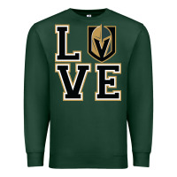 Sports Green the love golden knight Premium Sweatshirt - linhVisuals