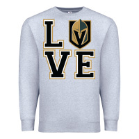 Heather Grey the love golden knight Premium Sweatshirt - linhVisuals