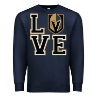 Navy the love golden knight Premium Sweatshirt - linhVisuals
