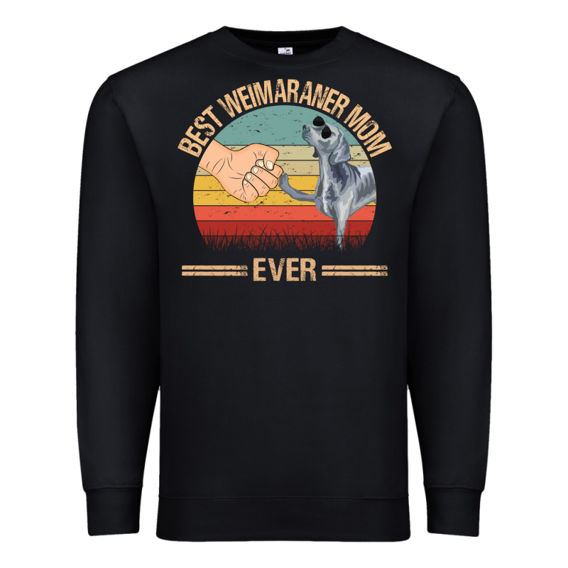 Best Weimaraner Mom Ever Mom Gift Mother's Day Premium Sweatshirt by linhVisuals | Teevron