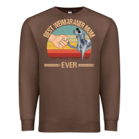 Chestnut best weimaraner mom ever mom gift mother's day Premium Sweatshirt - linhVisuals
