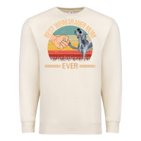 Sandshell best weimaraner mom ever mom gift mother's day Premium Sweatshirt - linhVisuals