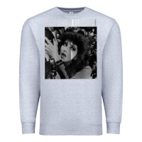 Heather Grey kate bush vintage Premium Sweatshirt - linhVisuals