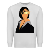 Dove Grey rihanna artwork Premium Sweatshirt - linhVisuals