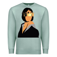 Seafoam rihanna artwork Premium Sweatshirt - linhVisuals