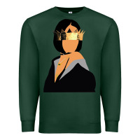 Sports Green rihanna artwork Premium Sweatshirt - linhVisuals