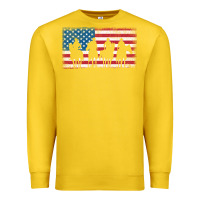 Lemon cowboy patriotic american flag 4th of july gift tee Premium Sweatshirt - linhVisuals