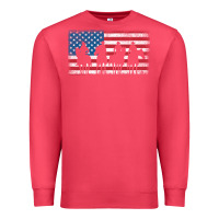 Cowboy Patriotic American Flag 4th Of July Gift Tee Premium Sweatshirt | Teevron