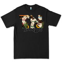 Black tenesse state cowhide serape cactus Premium Tee - RanaPortraitStore