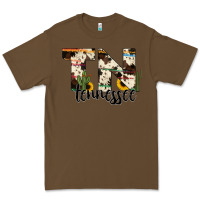 Cacao tenesse state cowhide serape cactus Premium Tee - RanaPortraitStore