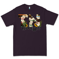 Plum tenesse state cowhide serape cactus Premium Tee - RanaPortraitStore