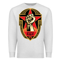 Oatmeal Heather prophets of rage poster Premium Sweatshirt - linhVisuals