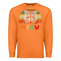 Carrot funny vintage raccoon meow raccoon lovers Premium Sweatshirt - linhVisuals