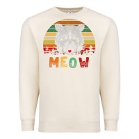 Sandshell funny vintage raccoon meow raccoon lovers Premium Sweatshirt - linhVisuals