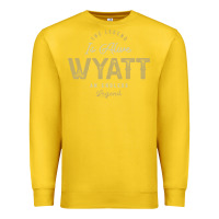 Lemon The Legend Wyatt Funny Personalized Name Premium Sweatshirt - linhVisuals