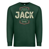 Sports Green Genuine Jack Funny Personalized Name Premium Sweatshirt - linhVisuals