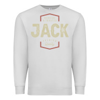 Dove Grey Genuine Jack Funny Personalized Name Premium Sweatshirt - linhVisuals