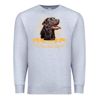 Labrador Retriever Team Chocolate Lab Funny Premium Sweatshirt | Teevron