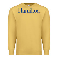 Antique Gold Hamilto College Premium Sweatshirt - linhVisuals
