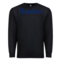 Black Hamilto College Premium Sweatshirt - linhVisuals