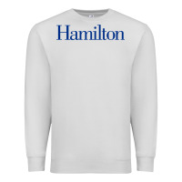 Dove Grey Hamilto College Premium Sweatshirt - linhVisuals