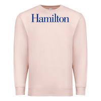 Pale Pink Hamilto College Premium Sweatshirt - linhVisuals
