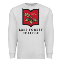 Dove Grey Lake Forest College Premium Sweatshirt - linhVisuals