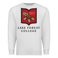 Oatmeal Heather Lake Forest College Premium Sweatshirt - linhVisuals