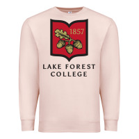 Pale Pink Lake Forest College Premium Sweatshirt - linhVisuals