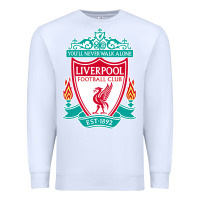 White the-liverpool-pen Premium Sweatshirt - linhVisuals