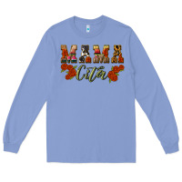 Colony Blue mama cita Long Sleeve Tee - BundleAndBundleShop