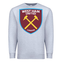 Heather Grey the-west-ham-united-f.c.-pen Premium Sweatshirt - linhVisuals