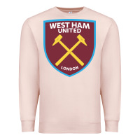 Pale Pink the-west-ham-united-f.c.-pen Premium Sweatshirt - linhVisuals