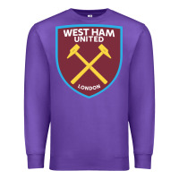 Purple the-west-ham-united-f.c.-pen Premium Sweatshirt - linhVisuals