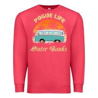 Cardinal pogue life outer banks retro vintage sunny Premium Sweatshirt - linhVisuals