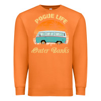 Carrot pogue life outer banks retro vintage sunny Premium Sweatshirt - linhVisuals