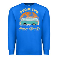 True Royal pogue life outer banks retro vintage sunny Premium Sweatshirt - linhVisuals