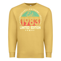 Antique Gold est. 1983 vintage 1983 limited edition 39th birthday retro pullover ho Premium Sweatshirt - linhVisuals
