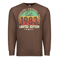 Chestnut est. 1983 vintage 1983 limited edition 39th birthday retro pullover ho Premium Sweatshirt - linhVisuals
