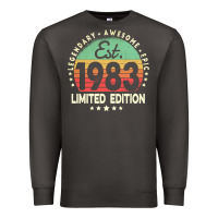 Smoke est. 1983 vintage 1983 limited edition 39th birthday retro pullover ho Premium Sweatshirt - linhVisuals